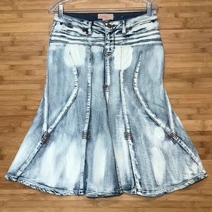 CANDIES VINTAGE JEAN SKIRT